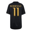Maillot de Supporter Real Madrid Rodrygo 11 Troisième 2023-24 Pour Enfant